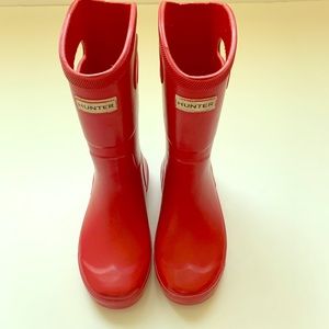 Red Hunter Rain Boots
